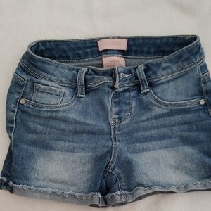 Squeeze Girl's Classic Blue Jean Shorts Size 8